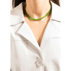 House of Vincent - Candy Coral Halsk�de S, Lucid Green