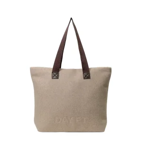 DAY ET - Woolen Shopper Taske, Brindle