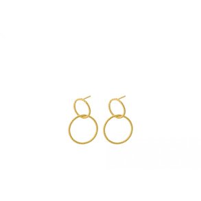 Pernille Corydon - Double Twisted Earrings