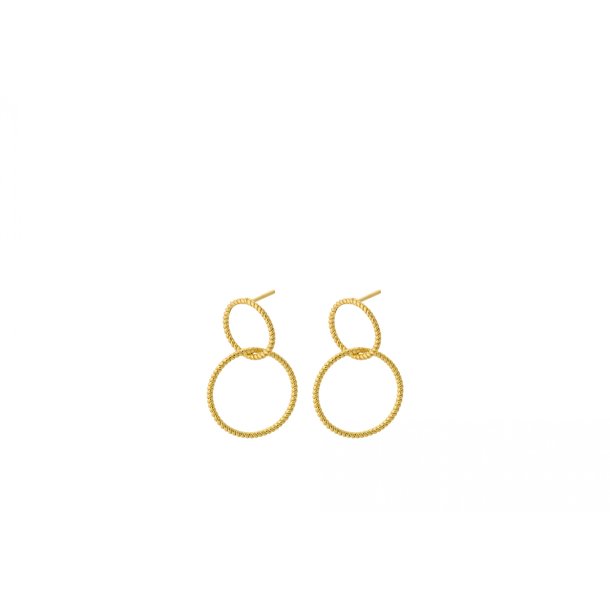 Pernille Corydon - Double Twisted Earrings
