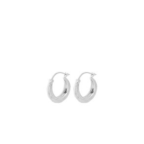 Pernille Corydon - Small Coastline Earrings, Slv