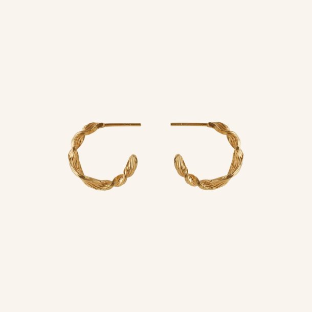 Pernille Corydon - Small Dancing Wave Hoops