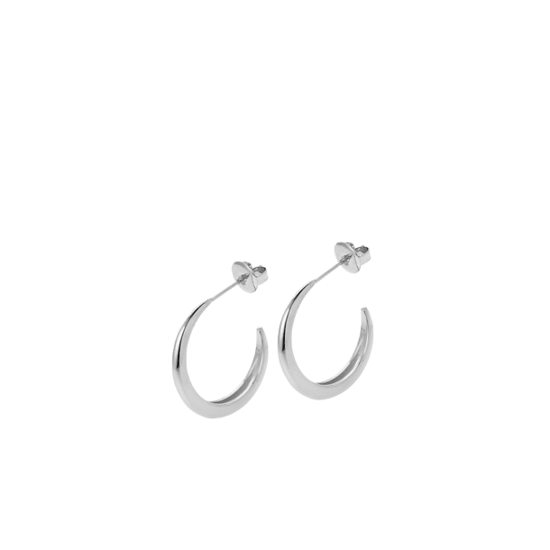 Sistie 2nd - Lux Creoler reringe, Small, Slv