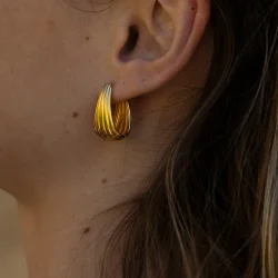 byBiehl - Eleanor Click Hoops reringe, Large