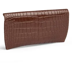 Depeche - Fashion favourites sunglass cover, Cognac Croco