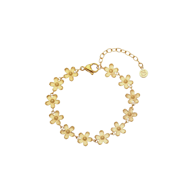 Sistie 2nd - Camellia Armbnd, Guld