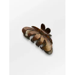 Becksndergaard - Marbie Magnolia Hair Claw, Brown Tortoise Shell