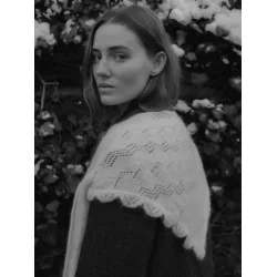 Becks�ndergaard - Opany Triangle Scarf, Birch White