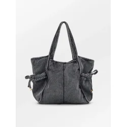 Becksndergaard - Washed Denima Laurel Bag, Stonewash Grey