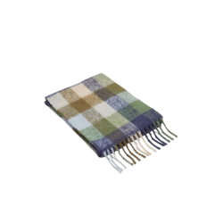 Becksndergaard - Check Anilopa Scarf, Dark Forest 