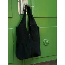 Becksndergaard - Suede Demi Bag, Sort