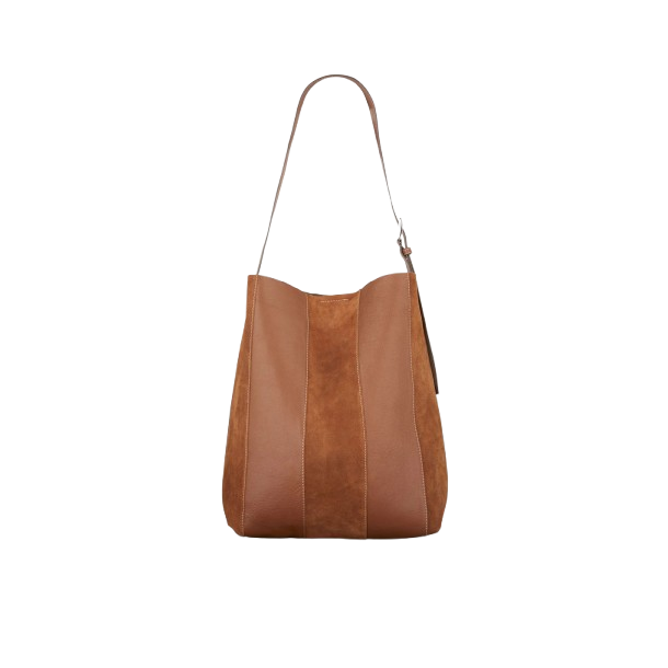 Becks�ndergaard - Mixel Mae Buckle Bag, Cognac Brown