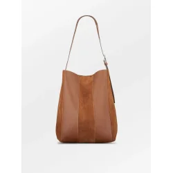 Becks�ndergaard - Mixel Mae Buckle Bag, Cognac Brown