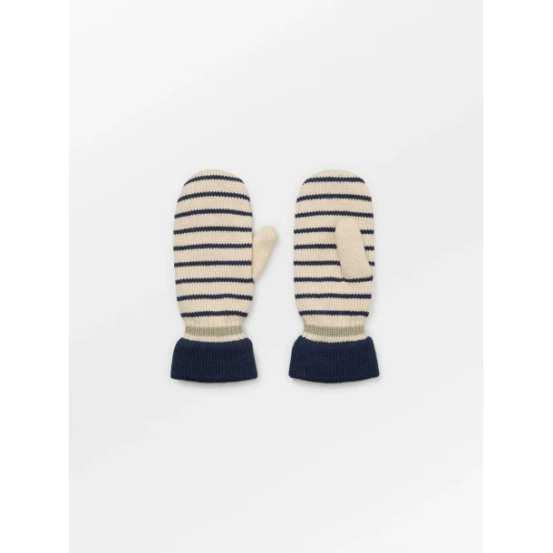 Becksndergaard - Thin Striped Emerald Mittens