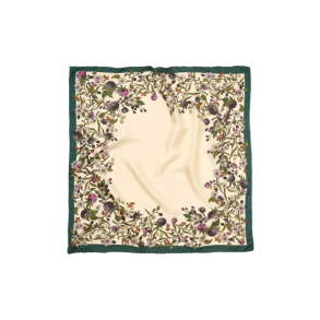 Becksndergaard - Autumn Blackberry Sia Scarf, Birch White