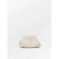 Becks�ndergaard - Croflora Bonita Clutch, Birch White