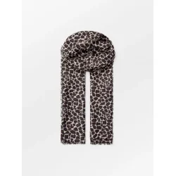Becksndergaard - Leopa Woo Scarf, Light Grey