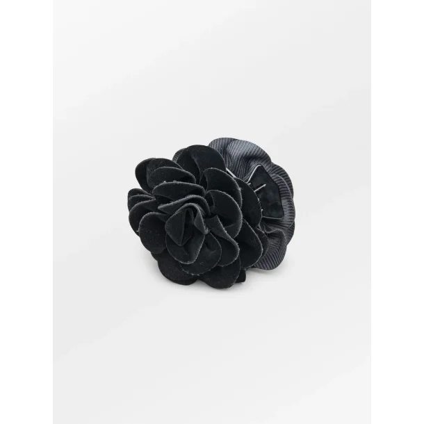 Becksndergaard - Velvet Peromia Hair Claw, Sort