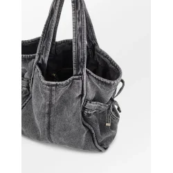 Becksndergaard - Washed Denima Laurel Bag, Stonewash Grey