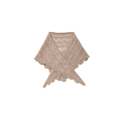 Becks�ndergaard - Opany Triangle Scarf, Melange Brown