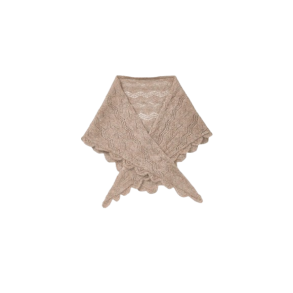 Becks�ndergaard - Opany Triangle Scarf, Melange Brown