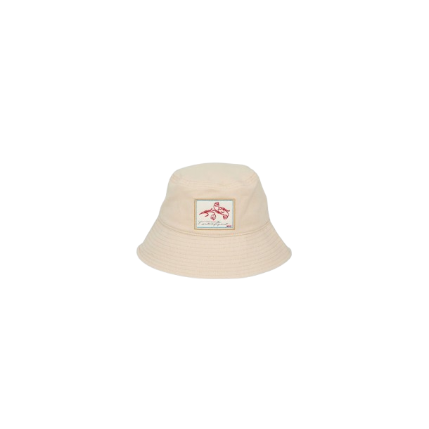 Becks�ndergaard - Denima Patch Bucket Hat, Birch White