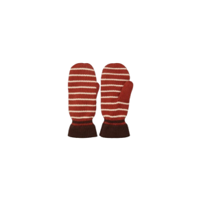 Becks�ndergaard - Thin Striped Emerald Vanter, Rooibos Orange
