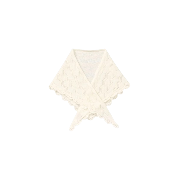 Becks�ndergaard - Opany Triangle Scarf, Birch White