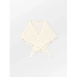Becks�ndergaard - Opany Triangle Scarf, Birch White