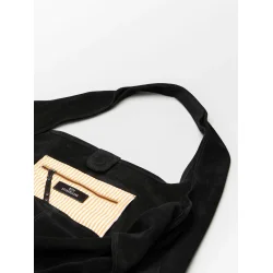 Becksndergaard - Suede Dalliea Bag, Sort