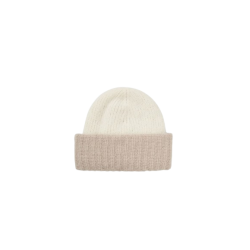 Becksndergaard - Two-toned Soloma Beanie, Birch Withe