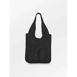 Becksndergaard - Suede Demi Bag, Sort