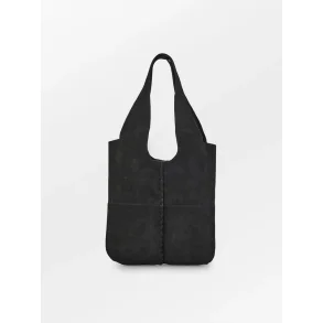 Becksndergaard - Suede Demi Bag, Sort