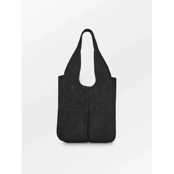 Becksndergaard - Suede Demi Bag, Sort