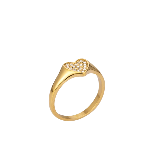 Sistie 2nd - Liv - Ring Forgyldt