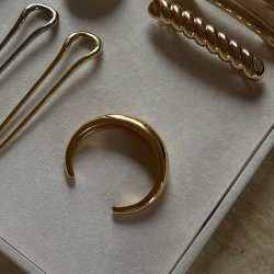 Pico - Odessa Chunky Armring, Forgyldt