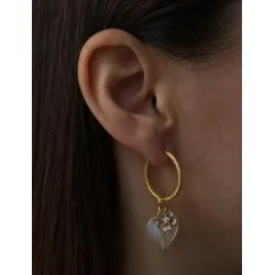 Pico - Enamel Flower Vedh�ng, Bl�
