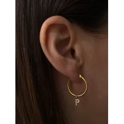 Pico - Basic Medium Hoops, Guld