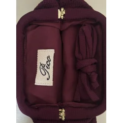 Pico - Lille Rosalia Clutch Taske, Chocolate Lace