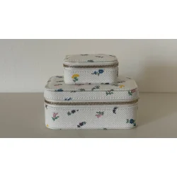 Pico - Small Trinket Smykkeskrin, Ivory Flower