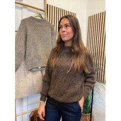 Coffee Beanies - Ida Alpaka strik, Brun