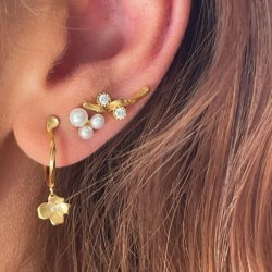 Stine A - Petit Flow Creol with Garden Flower, Single