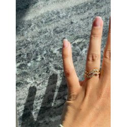 Stine A - Midnight Sparkle Ring 