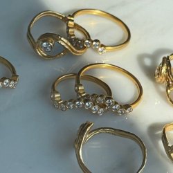 Stine A - Midnight Sparkle Ring 