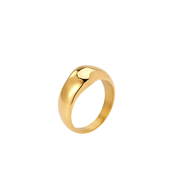 Sistie 2nd - Wavy Ring, Guld