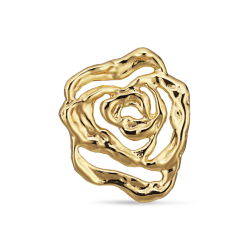 Jane K�nig - Rose �rering, Forgyldt