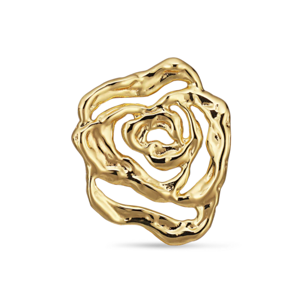 Jane K�nig - Rose �rering, Forgyldt