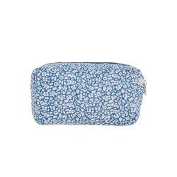 Bon Dep - Toilettaske Pouch XS square mw Liberty, Feather Blue
