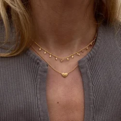 byBiehl - Just Love hjerte Halskde