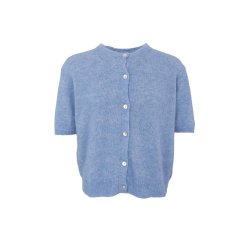 Black Colour - Bcdell ss cardigan, Lt. Blue